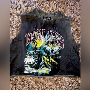 Woman’s darc sport tank top gray size medium